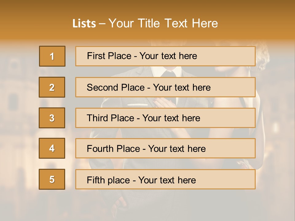 White Romantic Lawyer PowerPoint Template