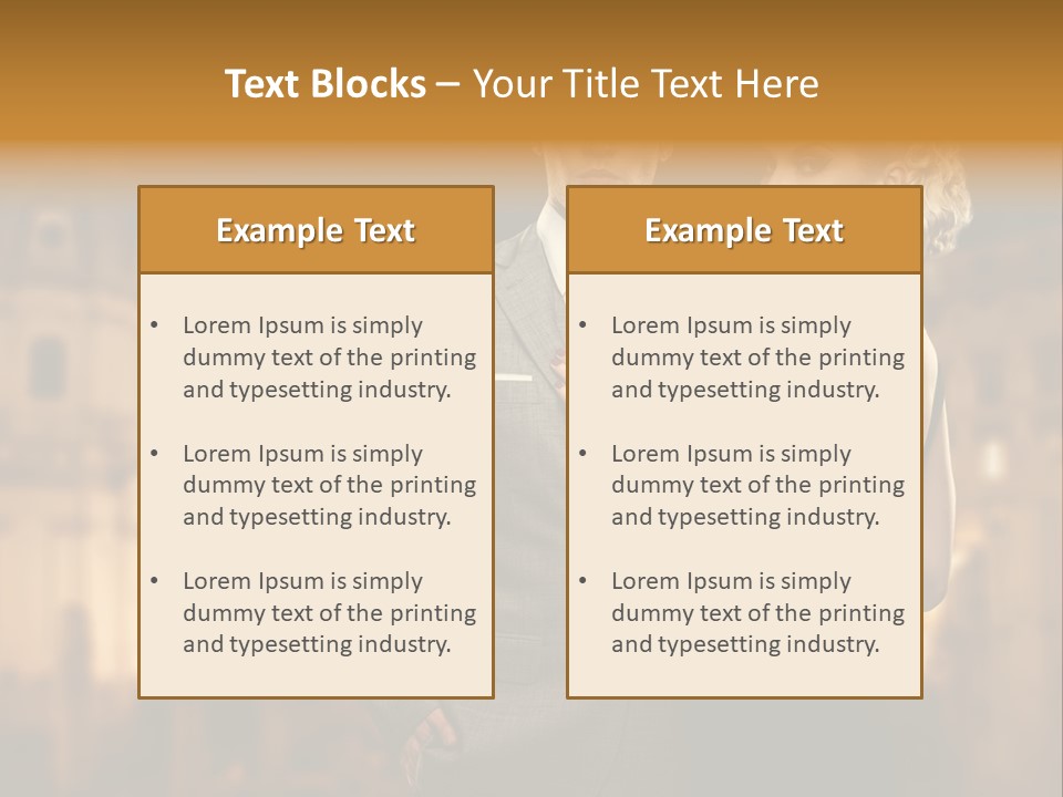 White Romantic Lawyer PowerPoint Template