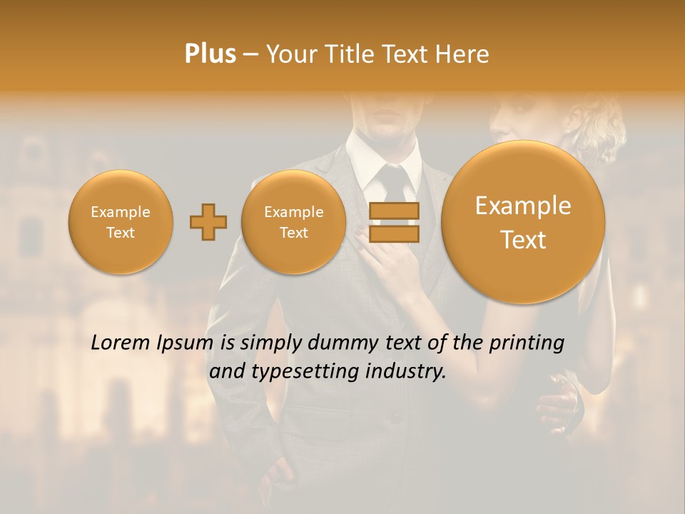 White Romantic Lawyer PowerPoint Template