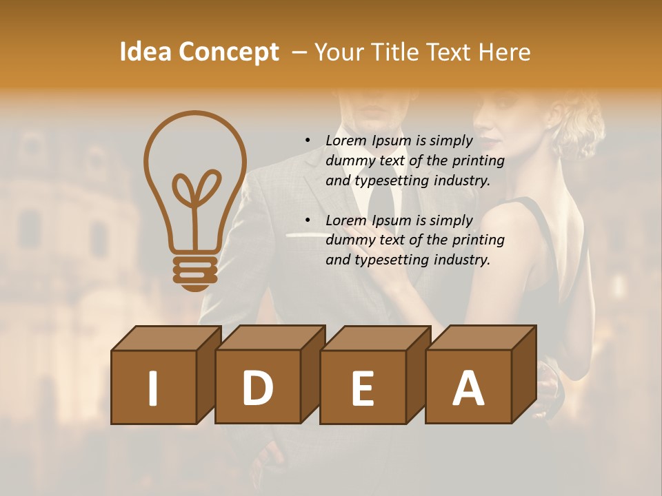 White Romantic Lawyer PowerPoint Template