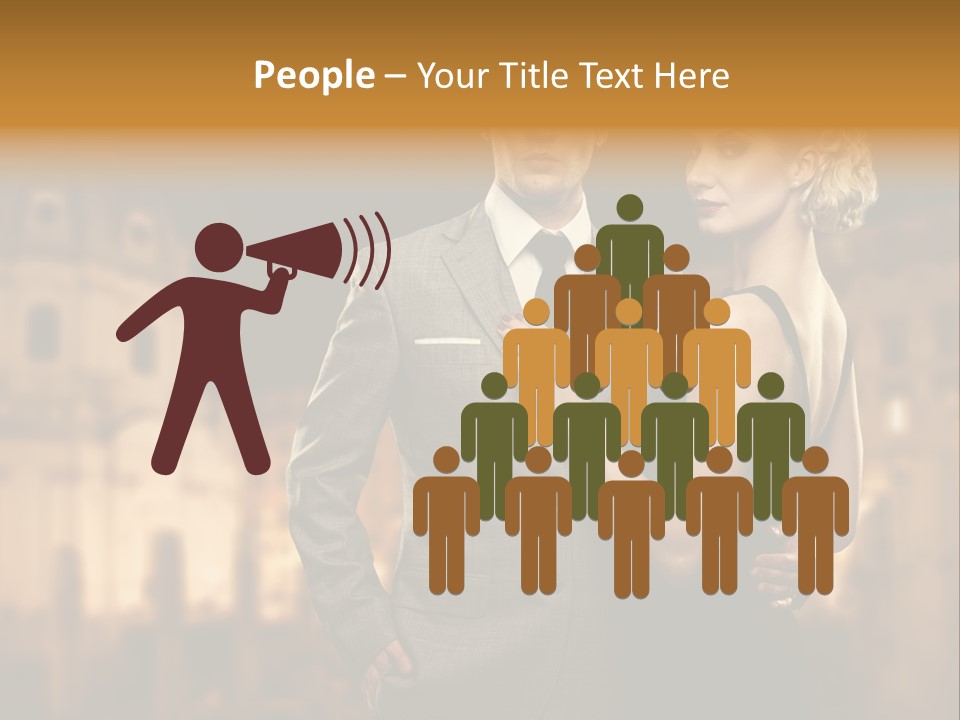 White Romantic Lawyer PowerPoint Template