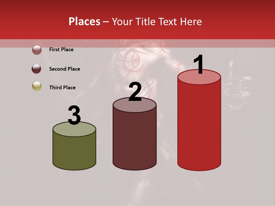 Death Satan Illustration PowerPoint Template