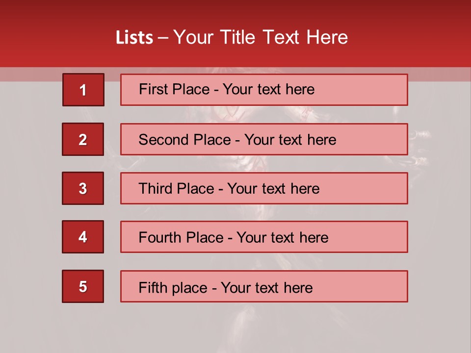 Death Satan Illustration PowerPoint Template