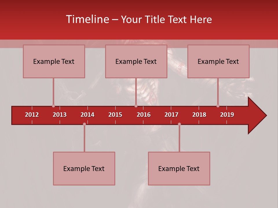 Death Satan Illustration PowerPoint Template
