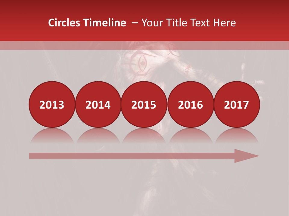 Death Satan Illustration PowerPoint Template