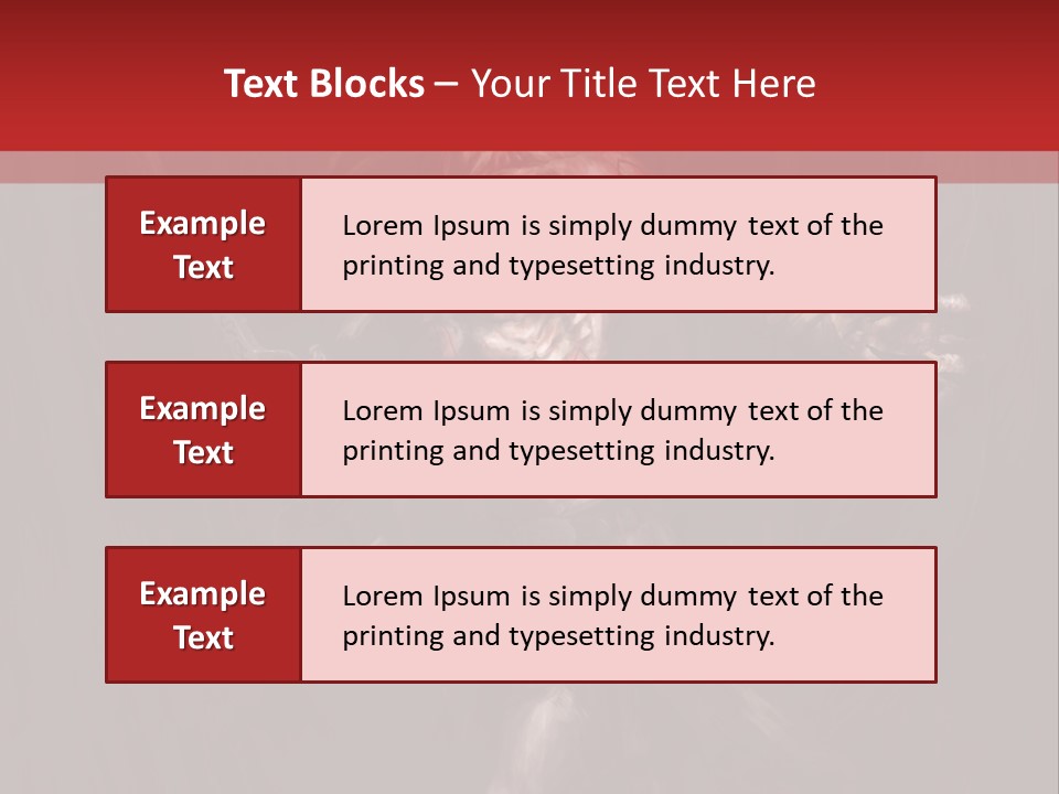 Death Satan Illustration PowerPoint Template