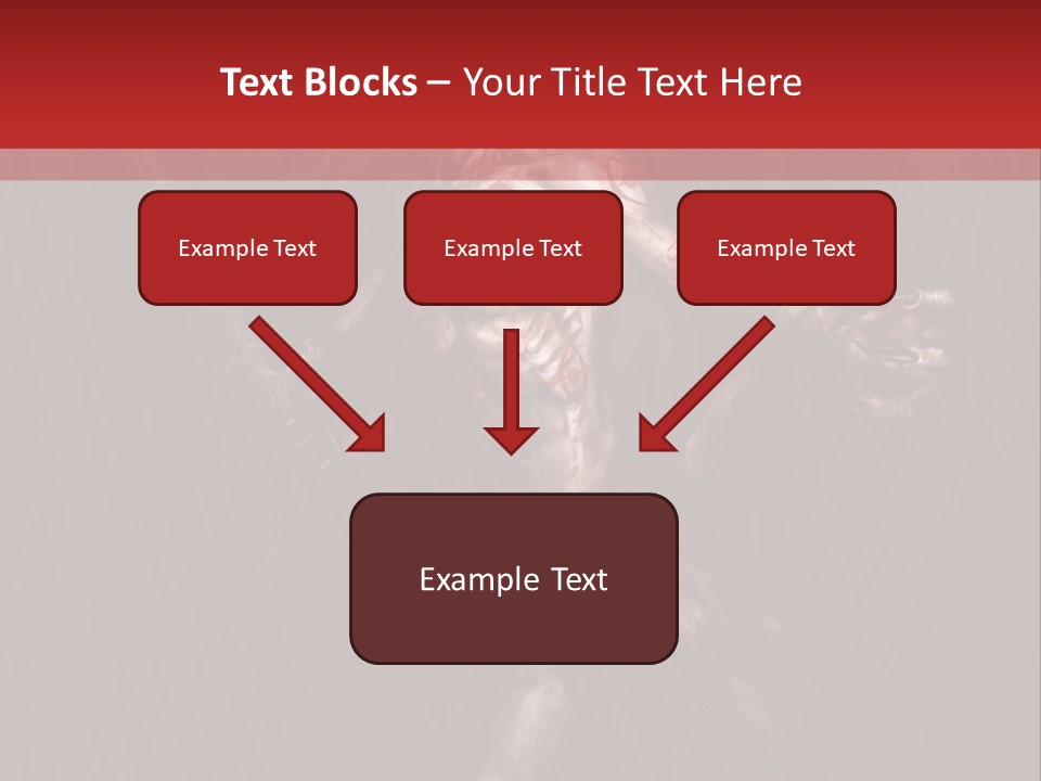 Death Satan Illustration PowerPoint Template