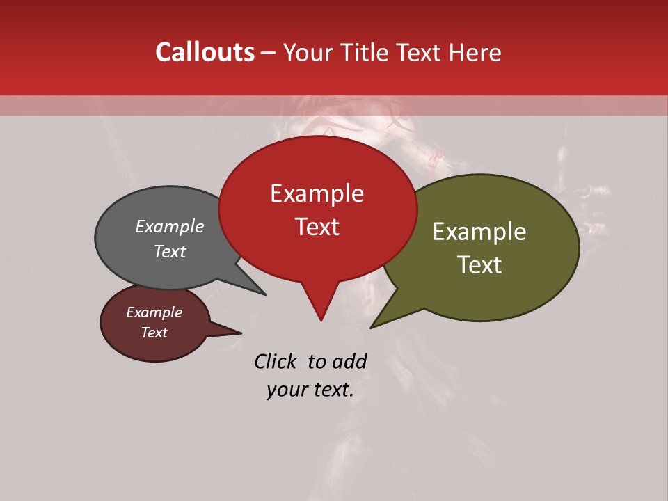 Death Satan Illustration PowerPoint Template