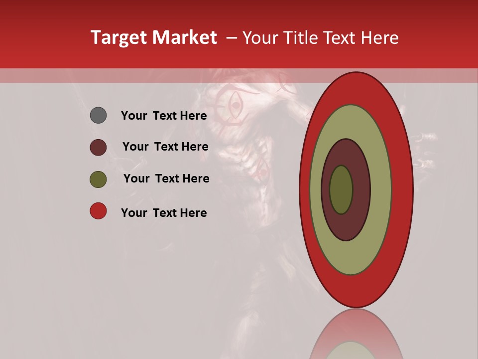 Death Satan Illustration PowerPoint Template