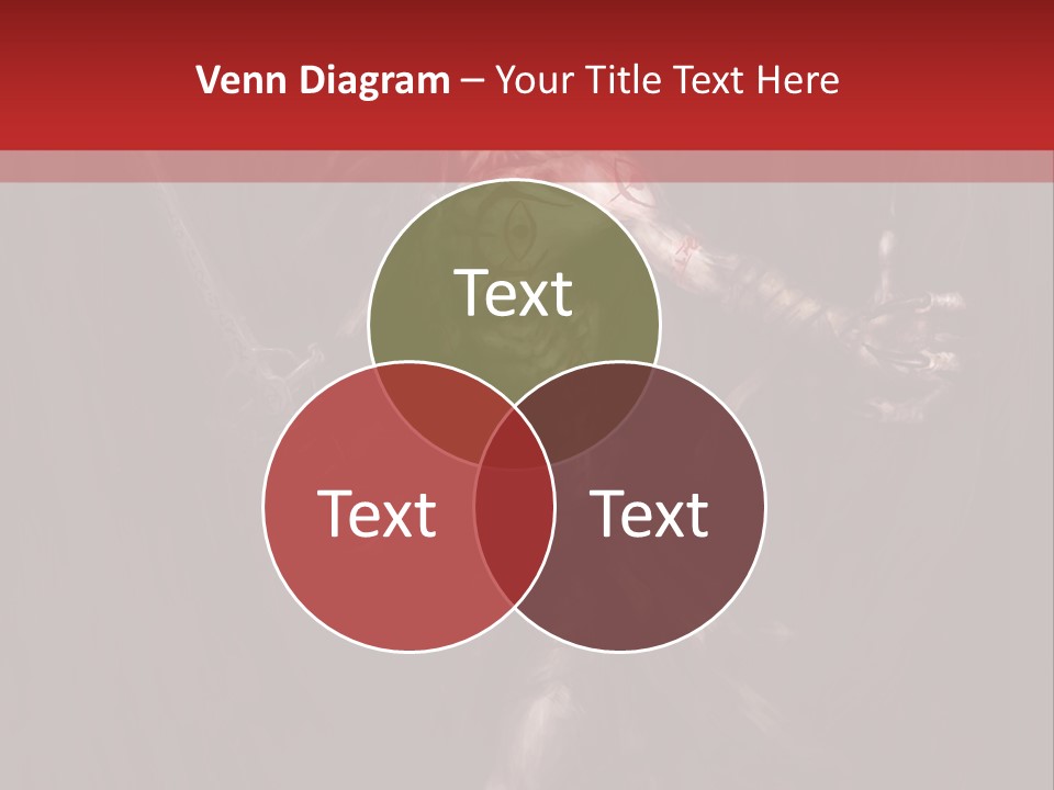 Death Satan Illustration PowerPoint Template