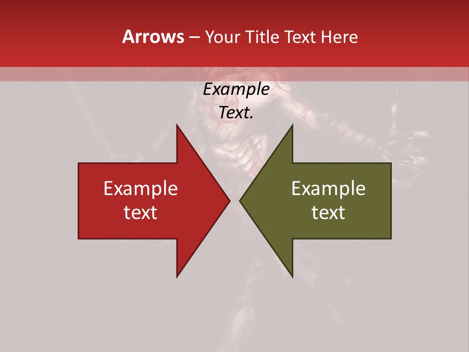 Death Satan Illustration PowerPoint Template