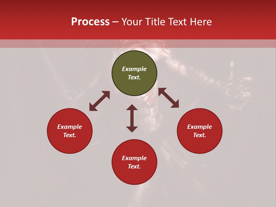 Death Satan Illustration PowerPoint Template