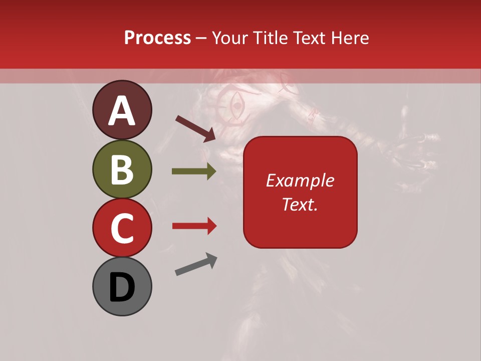 Death Satan Illustration PowerPoint Template