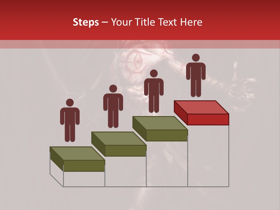 Death Satan Illustration PowerPoint Template