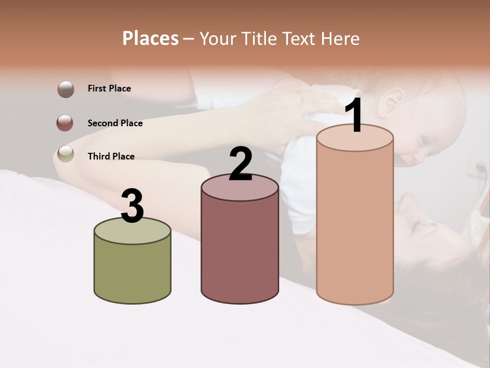 Carefree Offspring Beautiful PowerPoint Template