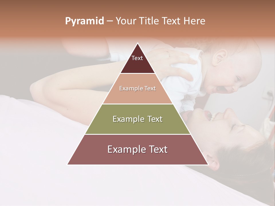 Carefree Offspring Beautiful PowerPoint Template