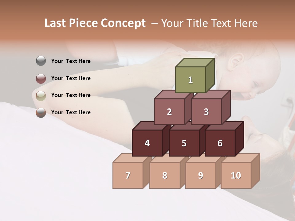 Carefree Offspring Beautiful PowerPoint Template