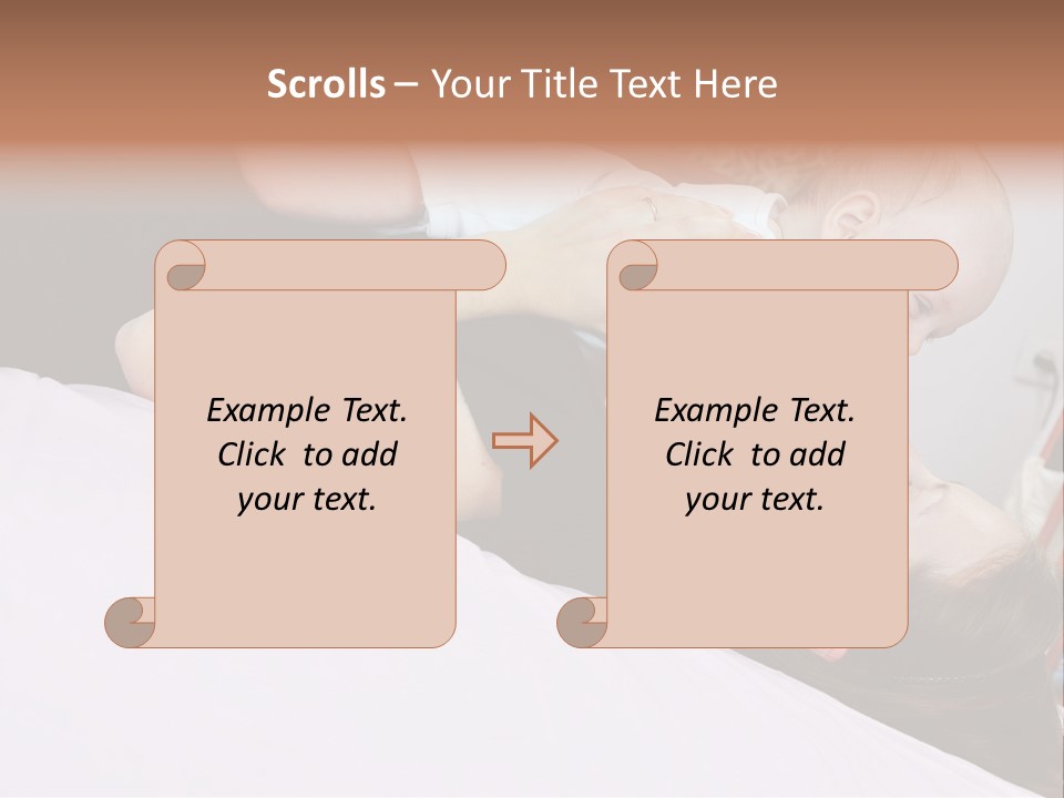 Carefree Offspring Beautiful PowerPoint Template