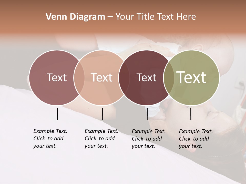 Carefree Offspring Beautiful PowerPoint Template