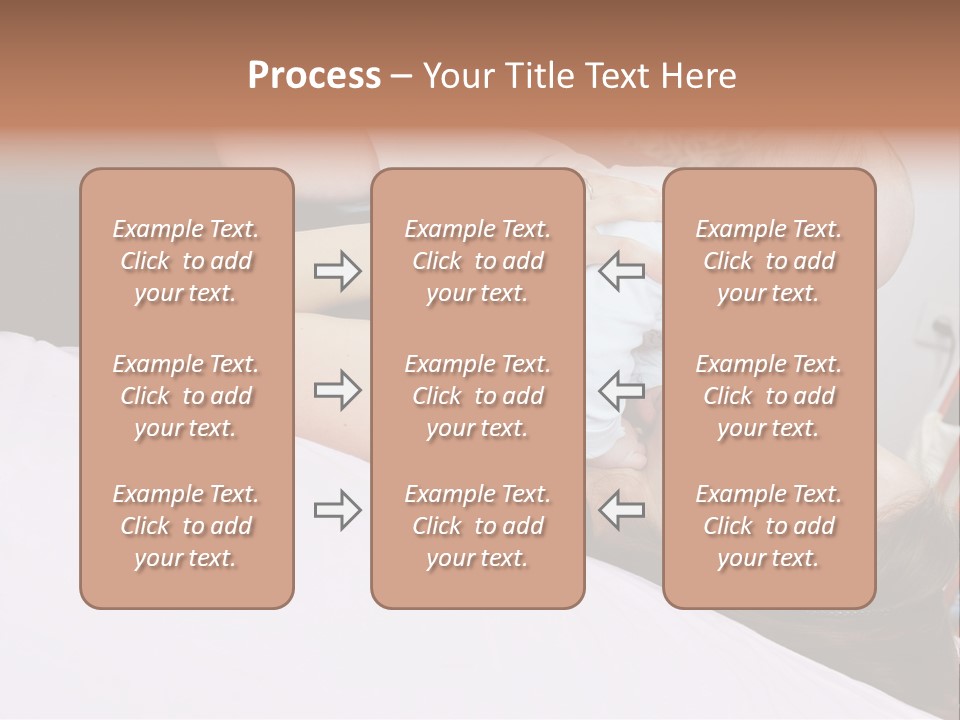 Carefree Offspring Beautiful PowerPoint Template