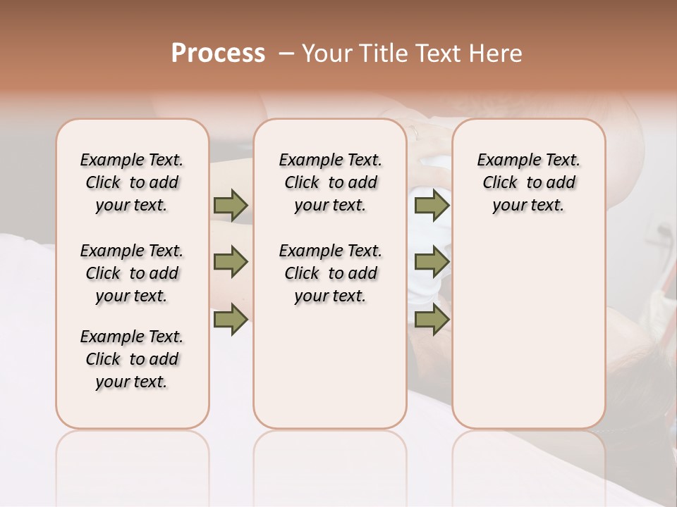 Carefree Offspring Beautiful PowerPoint Template