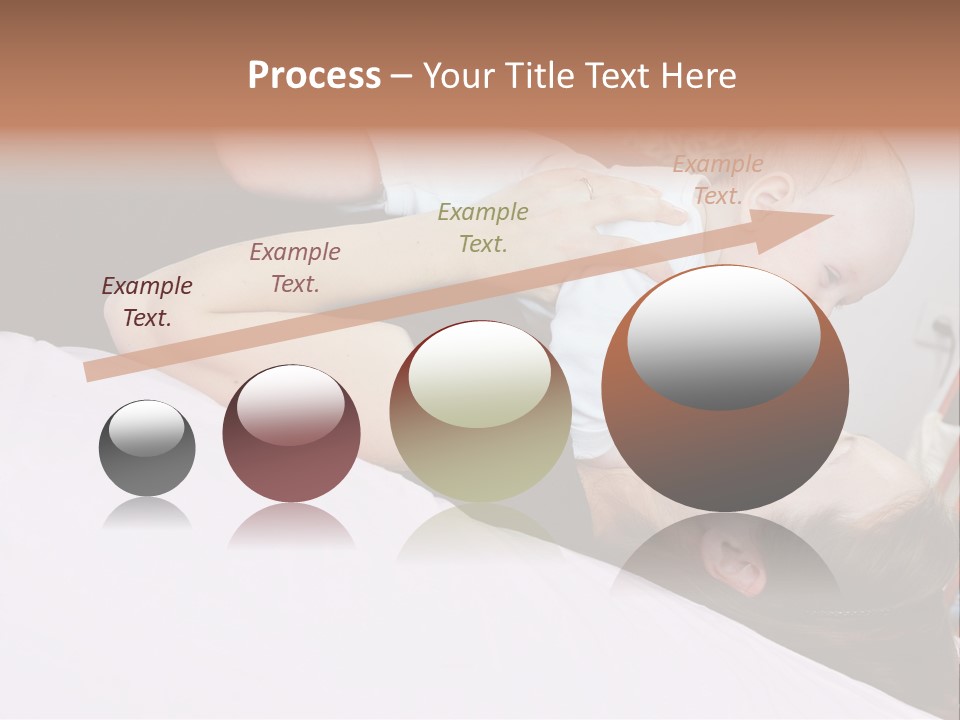 Carefree Offspring Beautiful PowerPoint Template