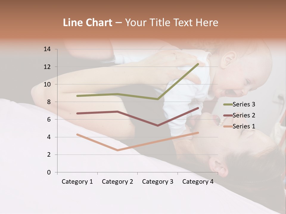 Carefree Offspring Beautiful PowerPoint Template