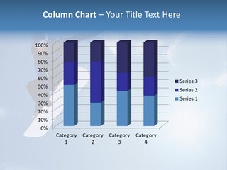 Fly Blue Young PowerPoint Template