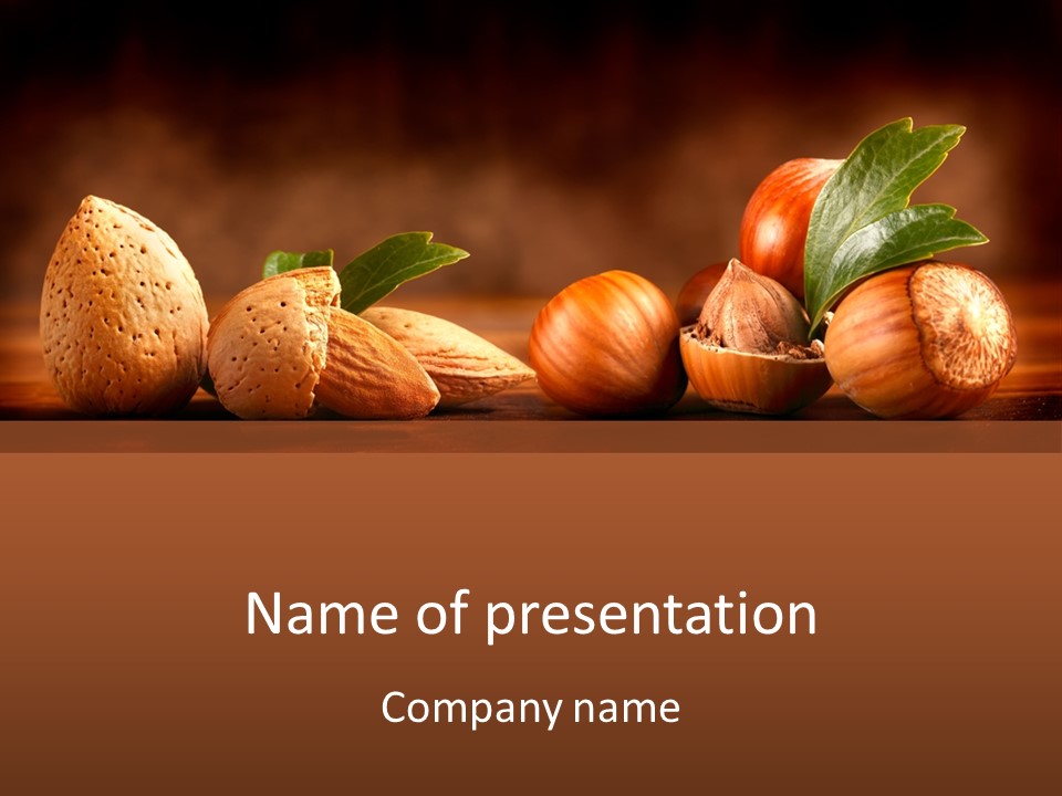 Mast Calorie Fruit PowerPoint Template