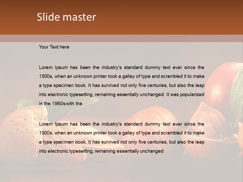 Mast Calorie Fruit PowerPoint Template