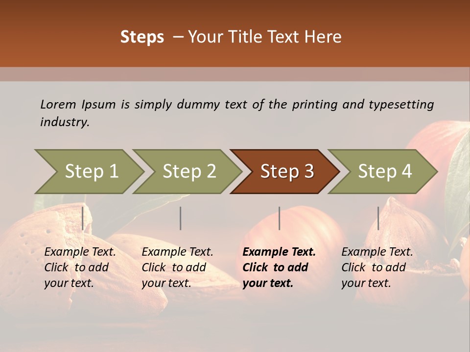 Mast Calorie Fruit PowerPoint Template