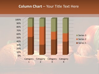 Mast Calorie Fruit PowerPoint Template