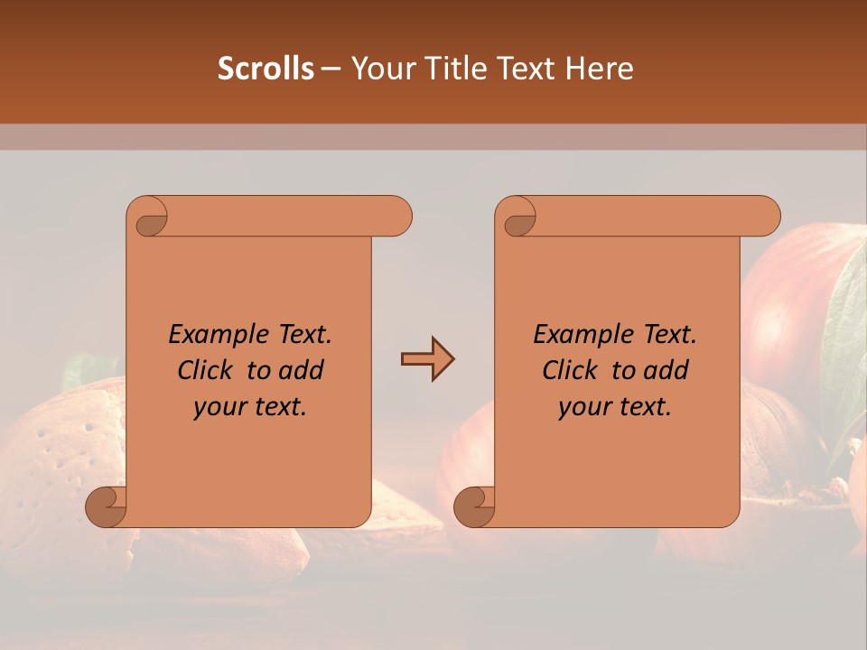 Mast Calorie Fruit PowerPoint Template