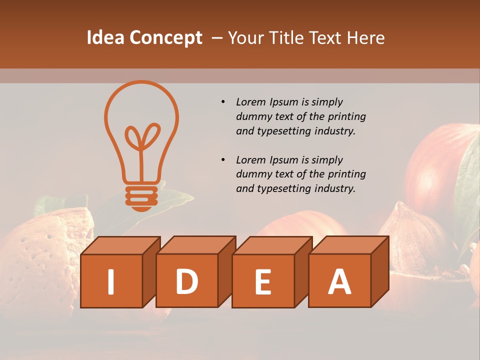 Mast Calorie Fruit PowerPoint Template