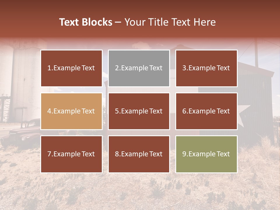 Traffic Restaurant Revival PowerPoint Template