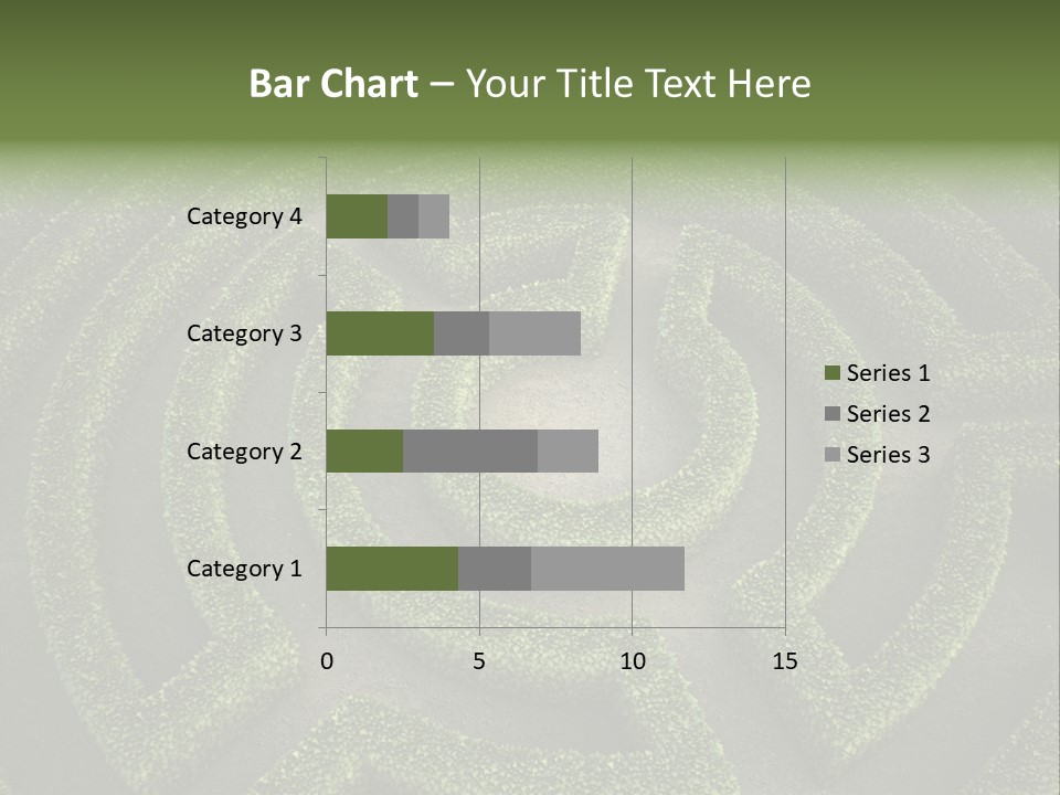 Landscape Way Exit PowerPoint Template