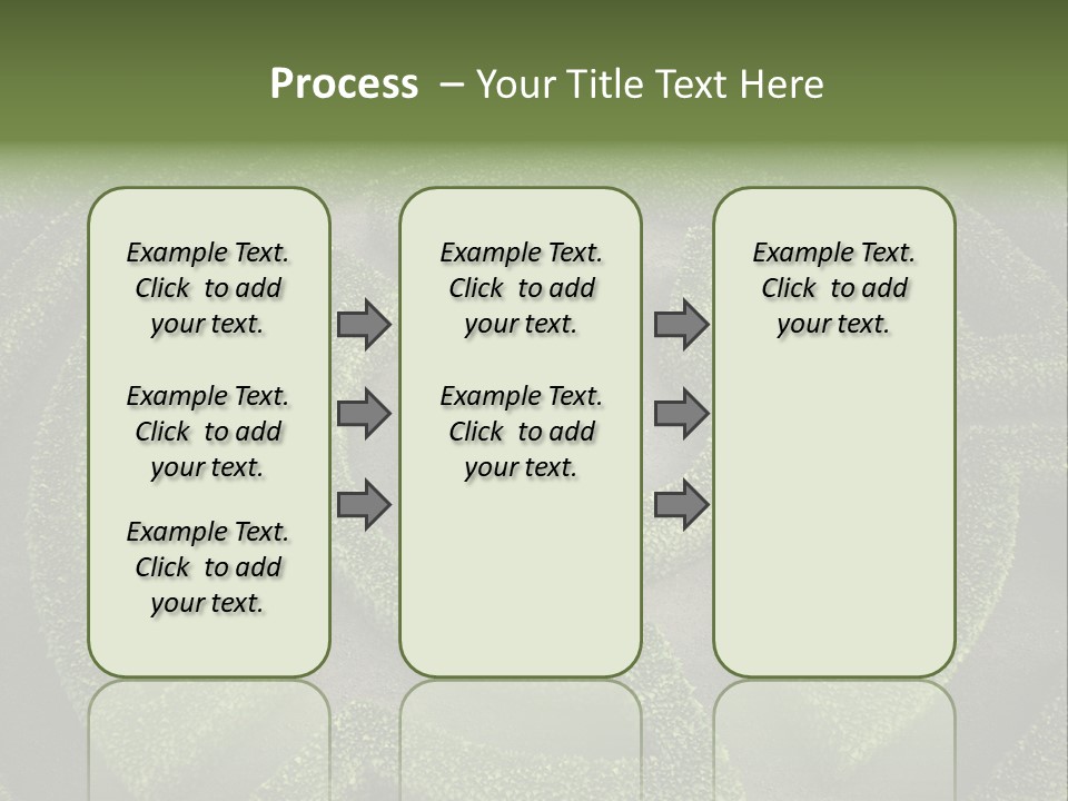 Landscape Way Exit PowerPoint Template