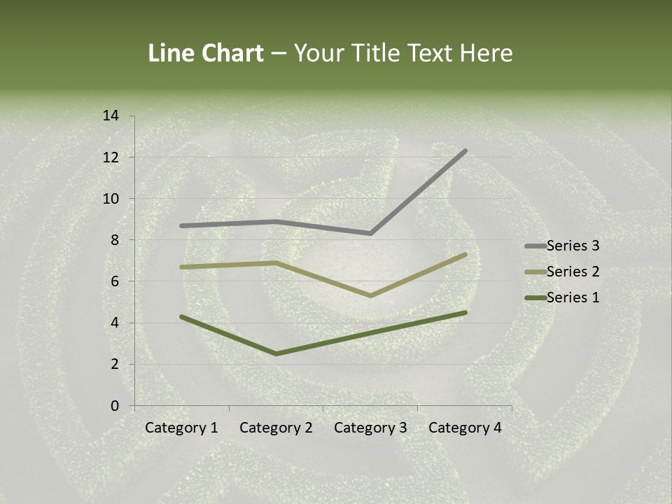 Landscape Way Exit PowerPoint Template