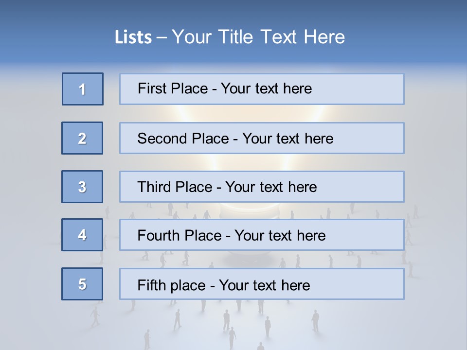 Illustration Union Life PowerPoint Template