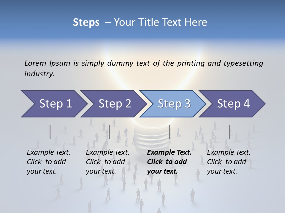 Illustration Union Life PowerPoint Template