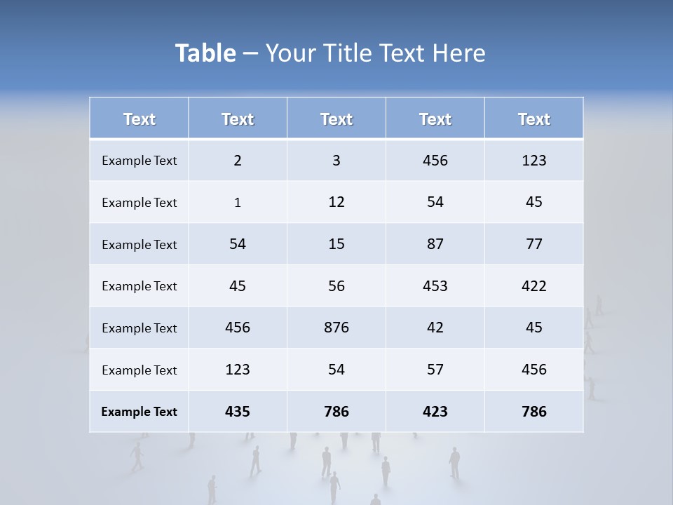 Illustration Union Life PowerPoint Template