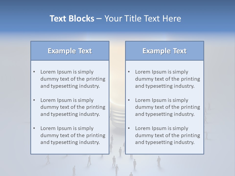 Illustration Union Life PowerPoint Template
