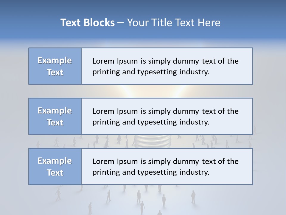 Illustration Union Life PowerPoint Template