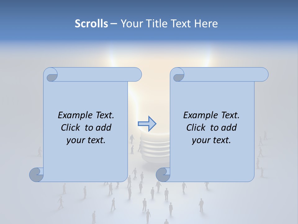 Illustration Union Life PowerPoint Template