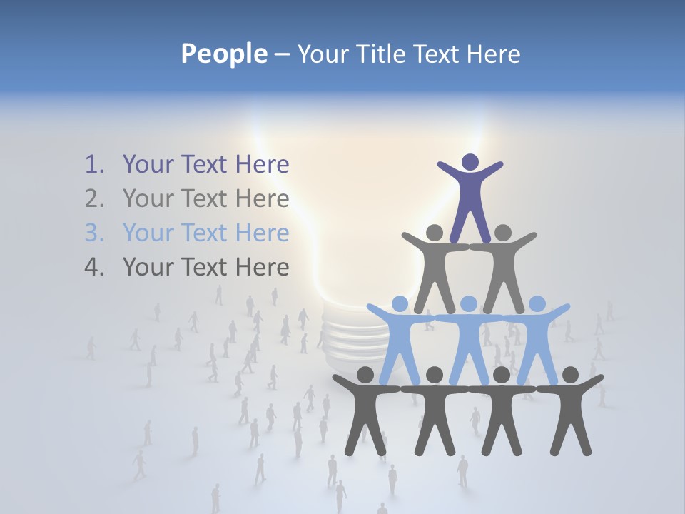 Illustration Union Life PowerPoint Template