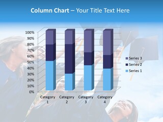 Happiness Throwing Smiling PowerPoint Template