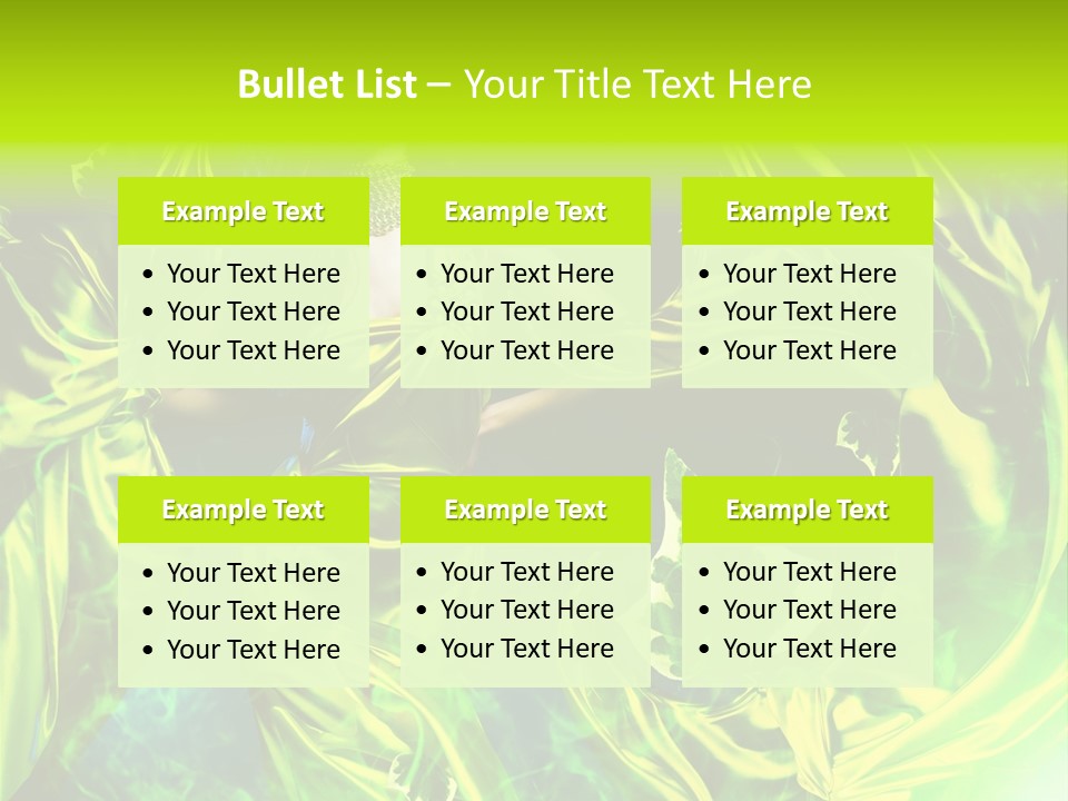 Textile  Gold PowerPoint Template