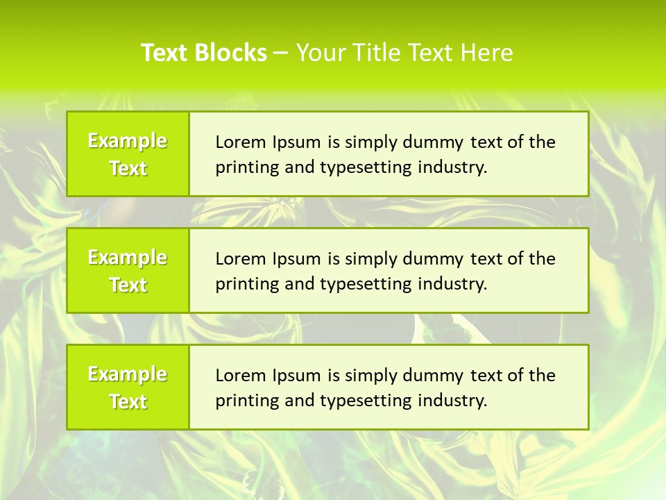 Textile  Gold PowerPoint Template