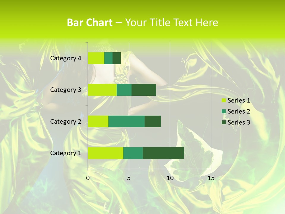 Textile  Gold PowerPoint Template