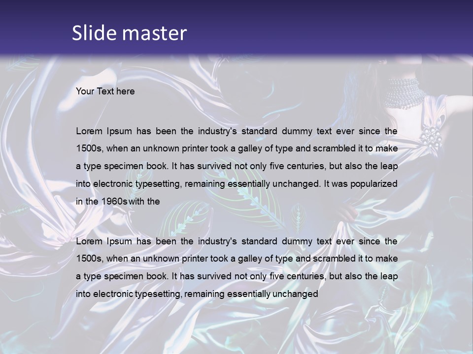 Figure Nature Beauty PowerPoint Template